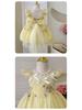 Quick Delivery: 2025 Summer Bow Fashion Baby Girl Birthday Party Dress