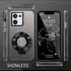 Matte Holder CD Ring Phone Case For TECNO Spark 10 20 Pro Plus 20C 10C 8C 9 8 7 7T 4 Spark 6 GO 2020 2021 2022 2023 2024 Cover
