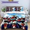 3pcs UFO Robot Grendizer2 Cover Set - Personalized Name, HD Printed Bedding with 1 Cover and 2 Pillowcases - Perfect for Home Decor, Easy Care