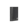 Gucci Letter Logo Flap Closure Leather Wallet Men's Black