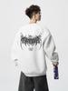 Men's American Heavyweight Crewneck Hoodie 2025: Trendy, Loose-Fit Casual Long Sleeve for Autumn/Winter