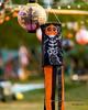 Halloween Outdoor Hanging Decorations: Pumpkin & Ghost Wind Sock Flags
