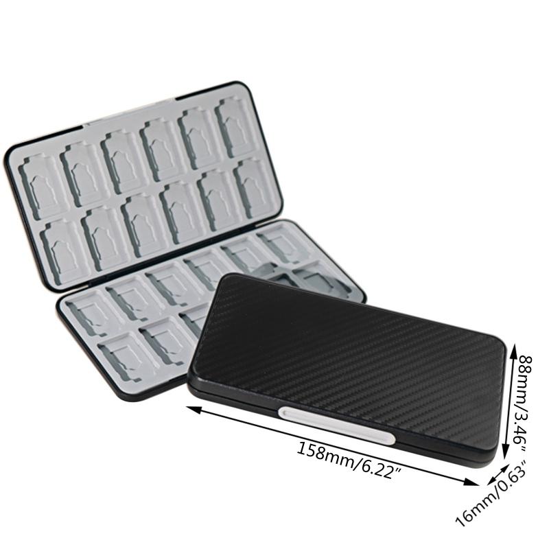 Good-Looking Game Card Box SD Cards Cartridge Storage Box for Switch/lite