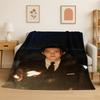 Kpop BBTS SUGA Agust D Yoon Gi Flanelldecke Weiche Warme Überwurfdecke für Schlafzimmer Wohnzimmer Bett Reisen Camping Picknick Geschenk