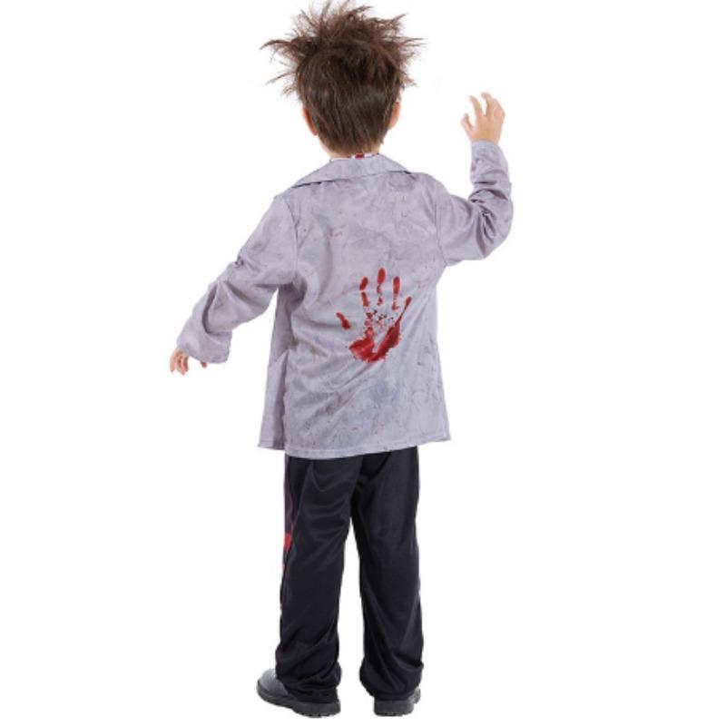 Kids Boys Vampire Zombies Halloween Cosplay Costumes Kindergarten Performance Role Play Outfit