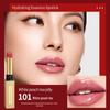 FLOWERWAY Long-Lasting Hydrating Lipstick - Silky, Moisturizing, Fade-Resistant, Whitening Gold Lip Glaze.