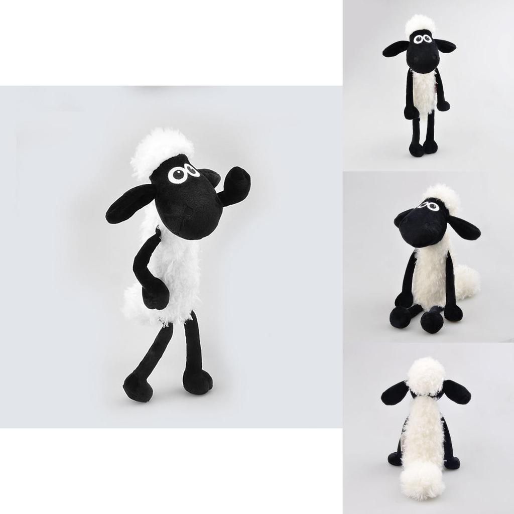 Adorable Cartoon Shaun The Sheep Plush Cuddly Soft Stuffed Toy Ideal For Kids