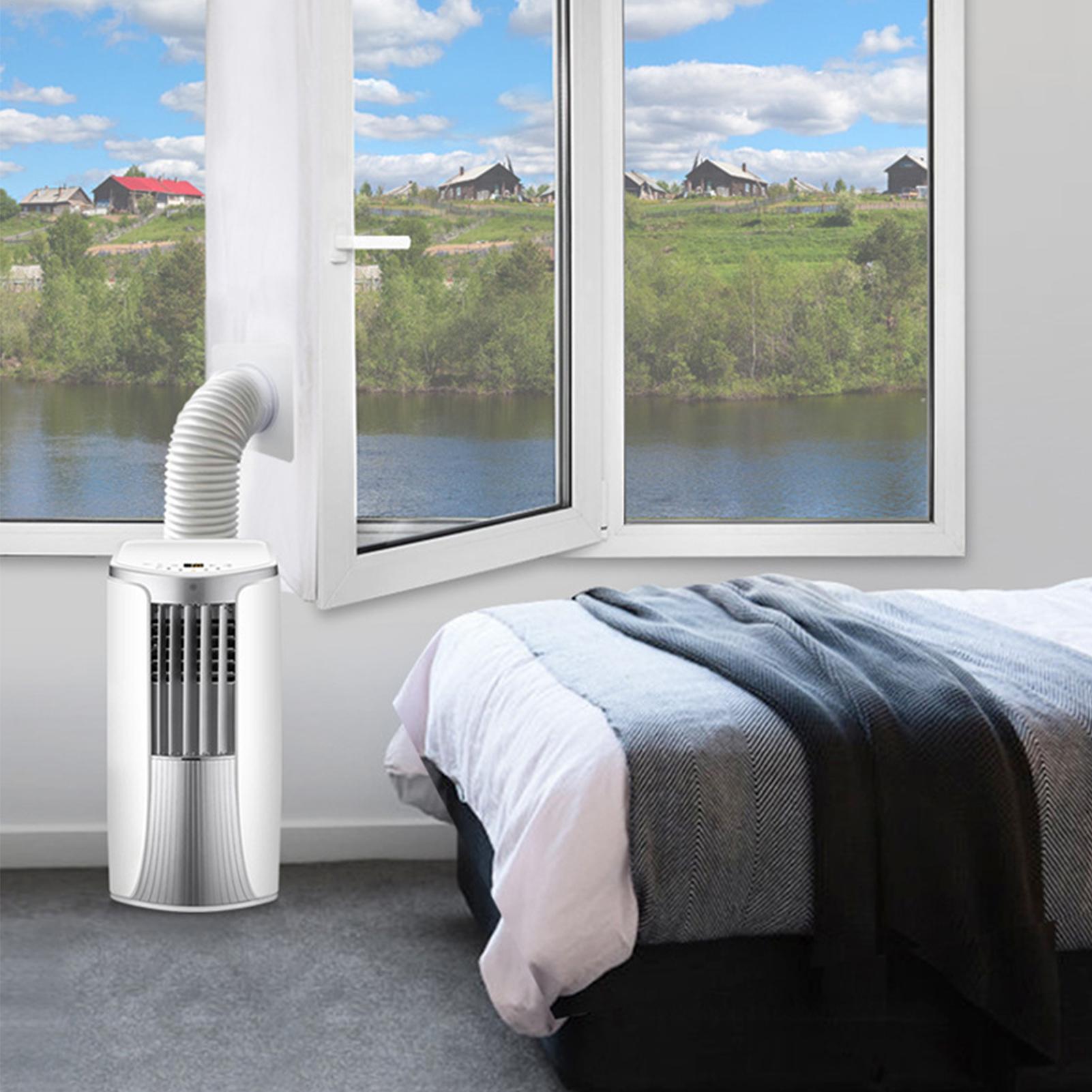 AC Window Vent Kit Portable AC Window Vent Kit For Sliding Door Seal Panel Replacement Parts Adjustable Air Conditioner