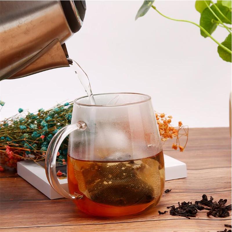 300 Pcs Tea Bags Bags For Tea Bag Infuser With String Heal Seal Sachet Filter Paper Teabags Empty Tea Bags Strainer