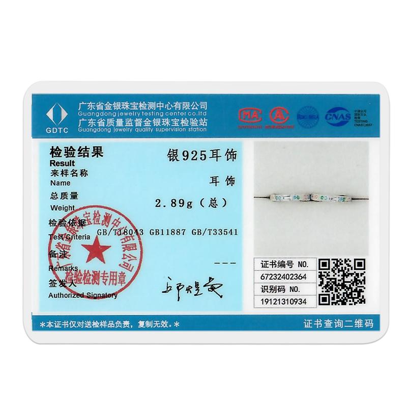 Hoop Earring Copper Original Earring For Woman Star Clover Zircon Pendientes Fine Jewelry