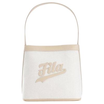 Casual Simple PU Leather Fabric Crossbody Tote Bag Unisex Bags Off-white T13U332123F-IV