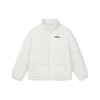 Fila Letter Logo Print Lined Loose Thick Warm Jacket Down Coat Unisex Jacket Milk-White F51U349901F-IV