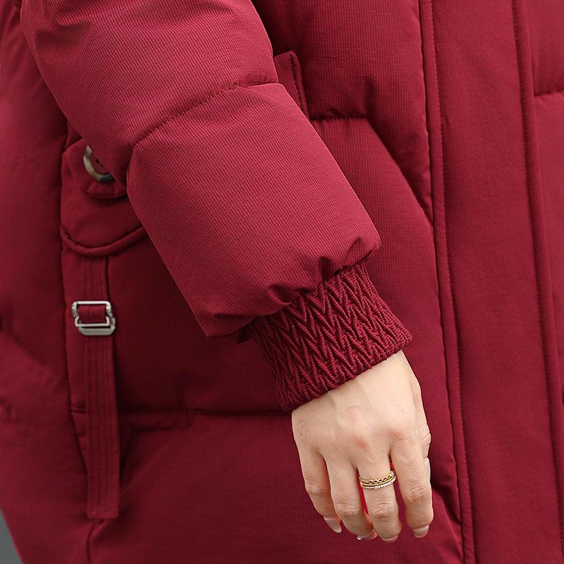 Stylish 2025 Winter Warm Cotton Coat for Middle-Aged & Elderly Women