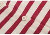 2025 Spring Plus Size Women's Striped Knit Cardigan - Simple, Round Neck, Korean Style, Slimming, Age-Reducing Sweater for 220 jin