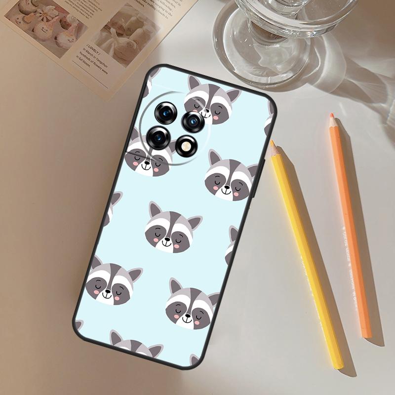 

Raccoon Animal Funda For OnePlus 8T 9RT 10T 12 13 R 11 9 10 Pro OnePlus Nord 4 CE 2 3 Lite N20 N30 Case OnePlus 10Pro