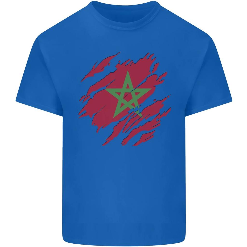 Morocco Seal of Solomon graphics 100cotton unisex shirt 2026 New Oneck Short Sleeve mens Womens fashion Tshirt fan gifts