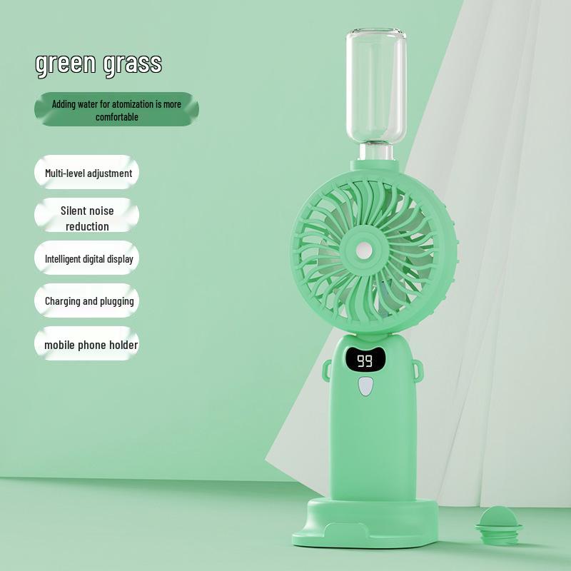 Mini Rechargeable Silent Handheld Cooling Fan for Desk