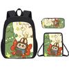 Student Cartoon Schoolbag Cute Children'S Backpack Large Capacity Backpack