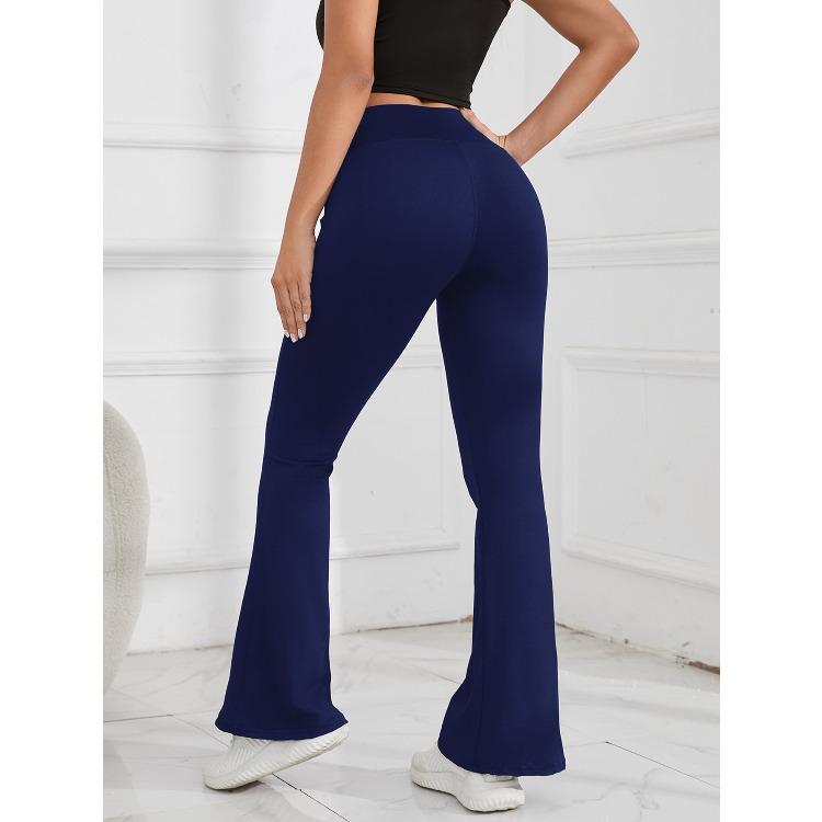Yoga Bell-Bottom High-Waisted Butt-Lifting Leggings – Women’s Sports and Fitness Trousers with A Peach-Shaped Butt and Wide Legs