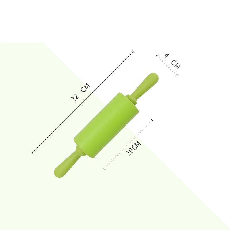 32/30/43cm Silicone Rolling Pin Non-Stick Pastry Dough Flour Roller Fondant Cake Noodles Dumpling Roller for Kitchen Baking Tool