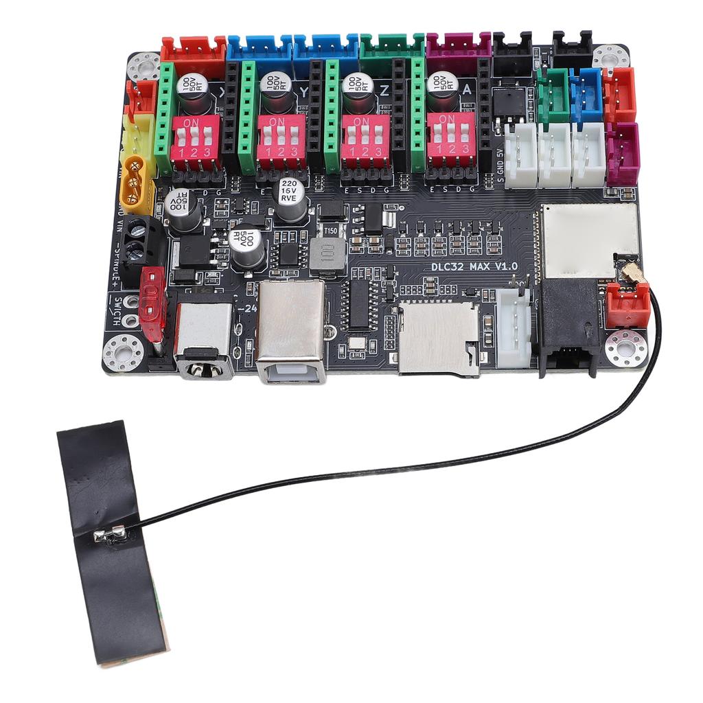 DC12V 24V 10A Engraving Machine Control Board Kit 4 Axes GRBL 32 Bit Engraving Machine Mainboard with A4988 Stepped