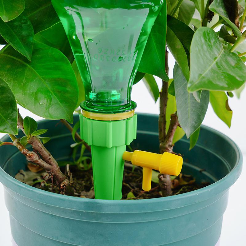 Automatic Drip Irrigation System Self Watering Spike for Flower Plants Greenhouse Garden Adjustable Auto Water Dripper Device