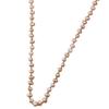 KELITCH Choker, Elegant Long Pearl Necklace for Women, Simple Design, Perfect for Weddings (Yellow)