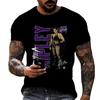 2025 Summer Men's 2D Printing Famous Wrestler Rhea Ripley T-shirt Children's Street Round Neck Sports Large Top