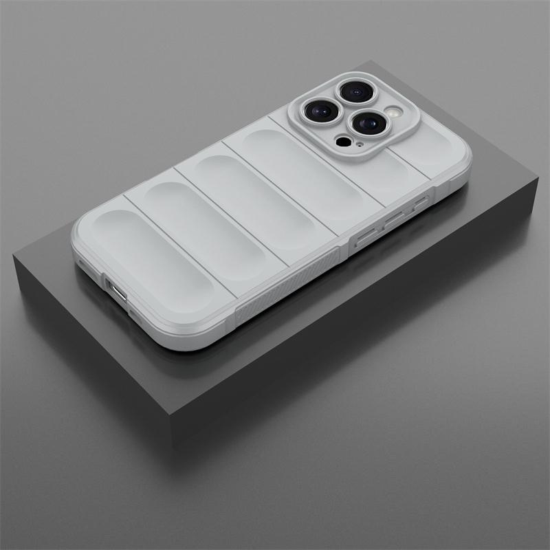 For Apple iPhone 16 Pro Case Cover Shockproof Coque Anti-slip Silicone Rubber Funda Para Back Cover For iPhone 16 Pro Max