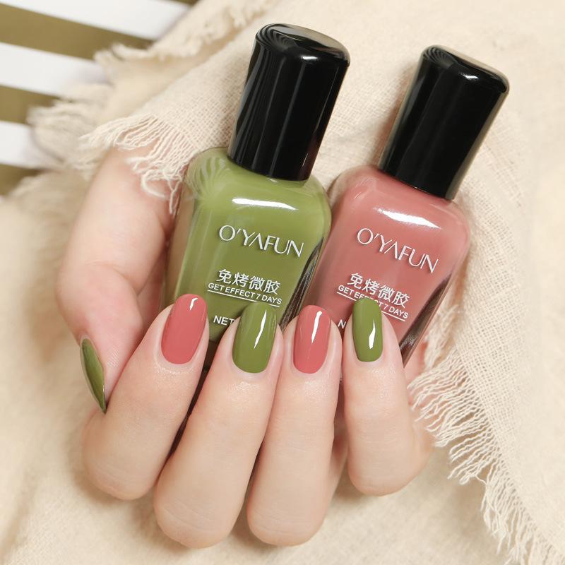 Nail Polish, No Baking, Quick Drying, Long-lasting Nail Polish, Oily, Non-tearable, Non-peelable Nail Polish