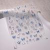 2-piece Set Nail Seal 3D Stickers Design Art Decoration Parts Accessories (butterfly Star)