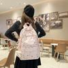 Schoolbag College Style Korean Version Cute Schoolbag Junior High School Student High School Student Backpack College Student Travel Lightweight