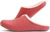 Frontier Sheep Room Size Warm Winter Boa Indoor Slippers for Men and Perfect for FR0033 room's Shoes, Red, M, Fabric, Women, Guests,