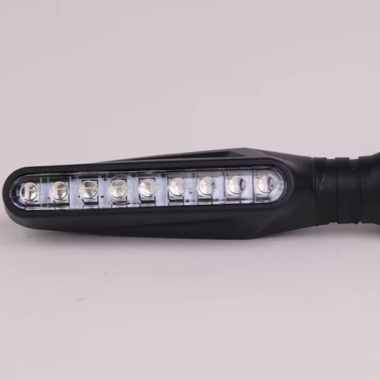 LED Motorcycle Turn Signal Lights Amber Blinkers Indicator Lamp for Front & Rear Indicators Rear Tail Light