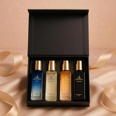 Pack of 4 Perfume For Men Gift Set, Long-Lasting Eau De Parfum 4 X 20 ML