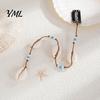 Sea Shell Hair Decorations for Photoshoots Seashell Charms Braids And Dreadlocks, Boho Beach Accessories Bohemian Jewelry Music Festivals Women Girls,