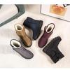 Warm Winter Snow Boots Fleece Lined Oxford Cloth Waterproof Boots Women Boots