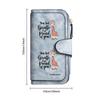 Cute Giraffe Print Long Wallet Fashion Soft Purse for Daily Use