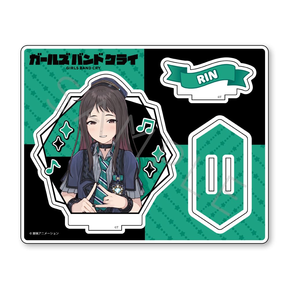 

ТВ-аниме «Девичья группа Cry» [Рин] 5-е издание Акриловая подставка ZJ