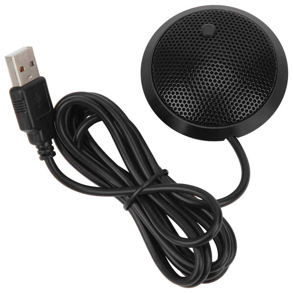Desktop Microphone Omnidirectional Conference Pickup USB Mic for Meeting Business BM200