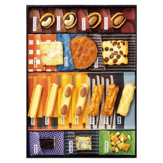 

Рисовые крекеры Aji no Mingei 58 [Ginza Akebono] (12 разновидностей, пакеты)