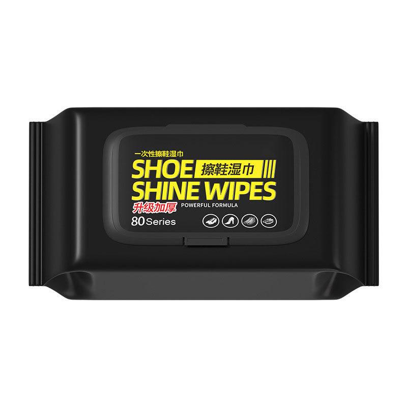 12/30/80pcs/pack Enhanced Brightening Care No-Wash White Shoe Cleaning Wipes Disposable Shoe Shine Stain Removal Wipes Sneaker Waterless Cleaner