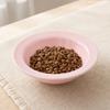 Ceramic Cat Bowl for Dry Wet Food, Microwave Dishwasher Safe Pet Feeder Plate, Whisker Friendly Kitten Food Water Dish
