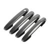Car Decoration Door Handle Cover For Toyota IST 2002-2007 Carbon Fiber Chrome Silver Cars Accessories Styling Upgrade