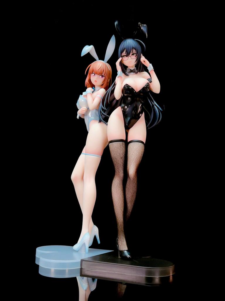 30CM Anime Black Bunny Aoi Model 1/6 Standing Bunny Girl Ver Sexy Figure Toy Present Set Action Figure PVC High Quality