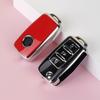 Car Key Cover Case Holder Keychain For Vw Volkswagen Polo Golf Passat Beetle Caddy T5 Up Eos Tiguan Jetta For Skoda Octavia A5