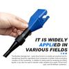 Pack-2 Auto Plastic Flexible, Hand-Free Funnel with Extendable Spout, Draining Tool Snap, Universal Oil Funnel for Oil Change for Cars Motorcycles