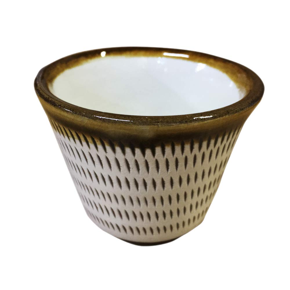 

Yamashita Crafts Tea Cup Tobi Candy Rim Koishiwara Ware 45025630 8.5×H6.5cm