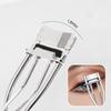 Mini Partial Eyelash Curler Nature Curl Sun Flower Eyelash Extension Volume Tweezers Stainless Steel Beauty Makeup Tool