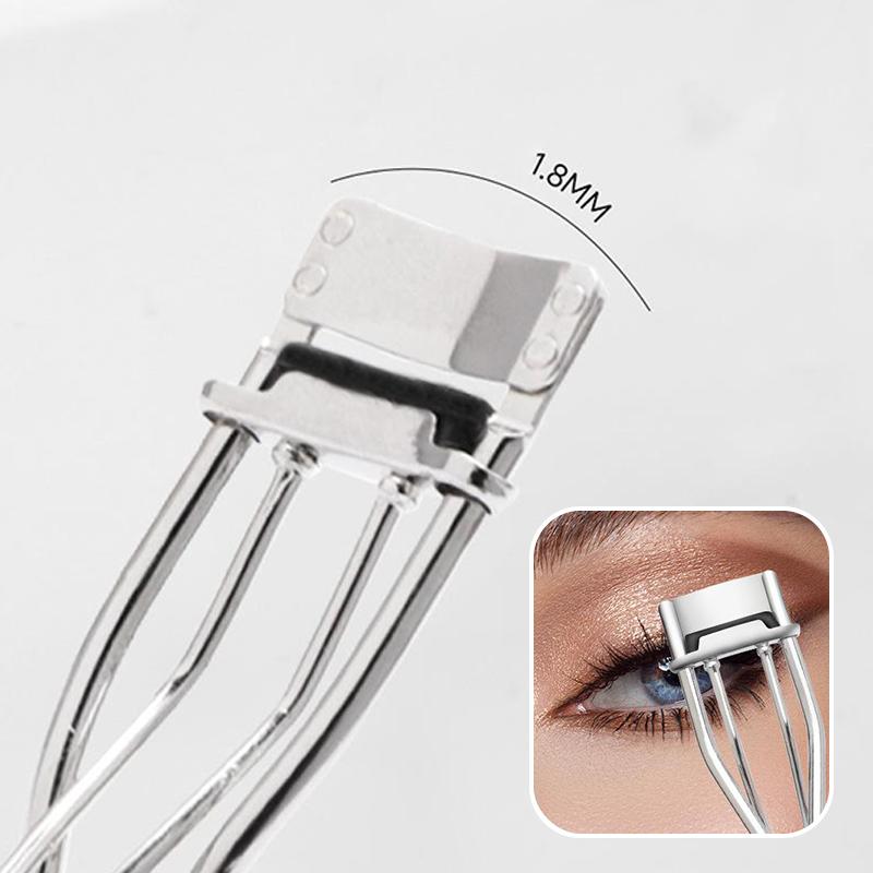Mini Partial Eyelash Curler Nature Curl Sun Flower Eyelash Extension Volume Tweezers Stainless Steel Beauty Makeup Tool